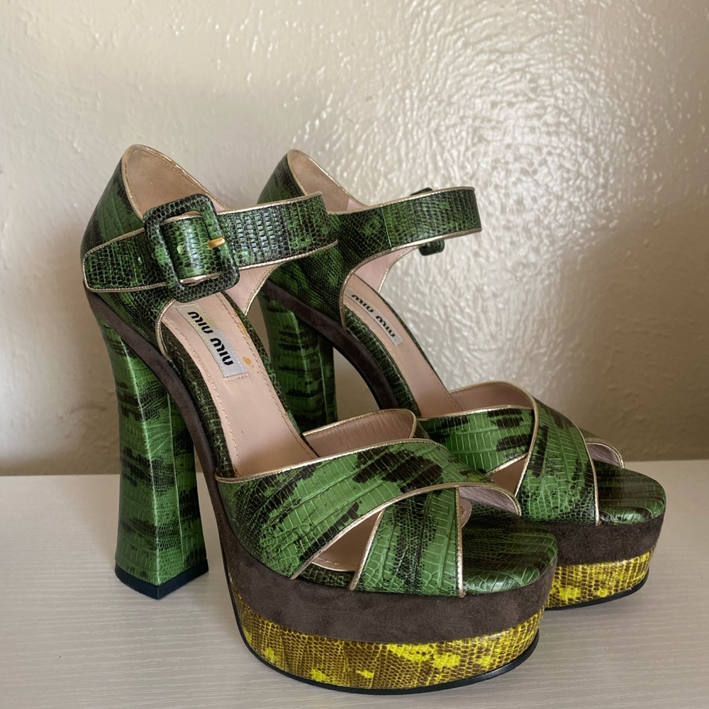 MIU MIU platforms